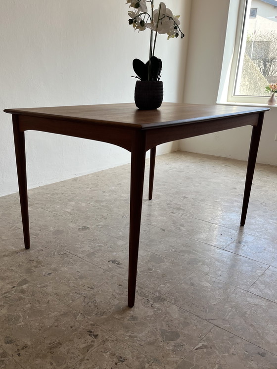 Image 1 of 1x Original “Danish Modern 1960s” Dining Table Teak; 1x Original “Danish Modernism 1960s” Dining Table Teak