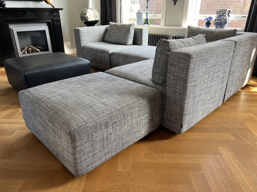 Minotti Braque, modular design sofa 6 piece