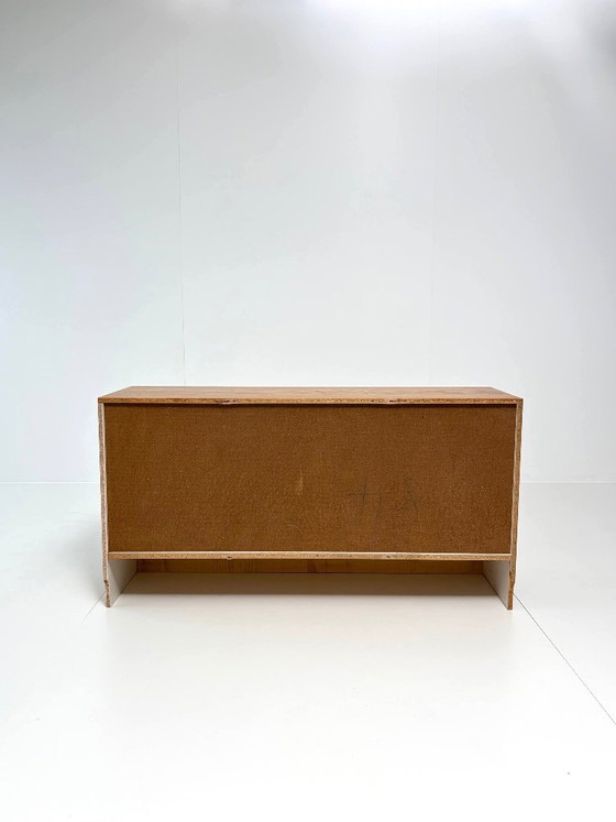 Vintage Retro Chest of drawers with 6 Drawers – Oak Look – Mid-Century Style – Wood (photo 11 of 14)