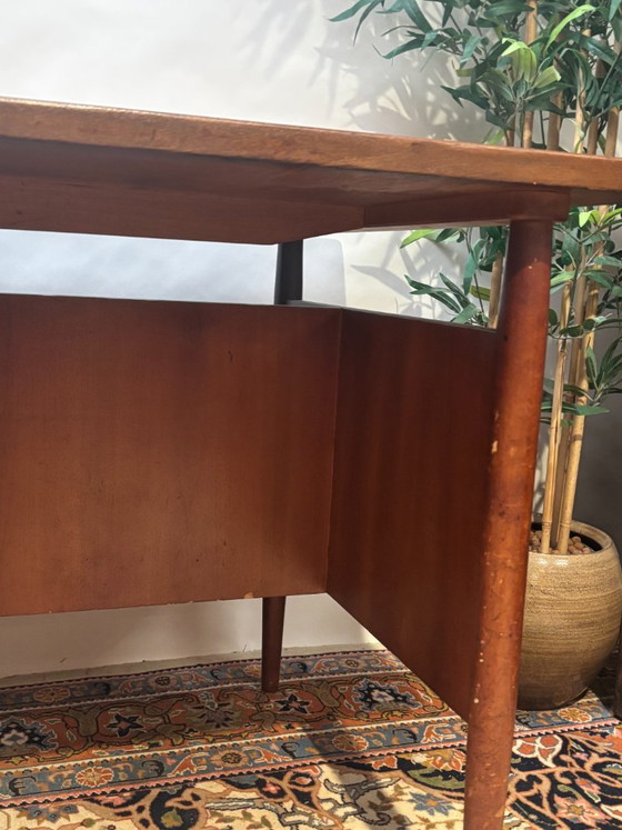 Scrivania vintage danese in teak – Scrivanie, Wood (photo 9 of 10)