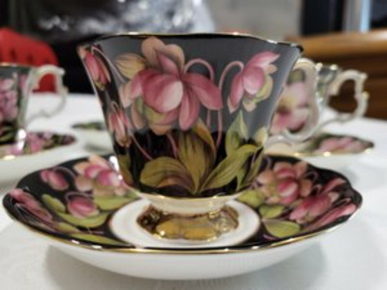 Image 1 of Set da caffè Royal Albert England Provincial Flowers