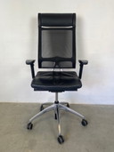 Sedus Office Chair Open Up Black Leather