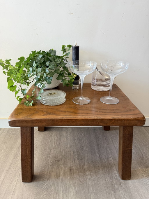 Brutalist side table