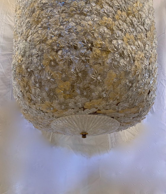 Image 1 of Murano glass chandelier made by Enrico Neri &c.snc, new Italy