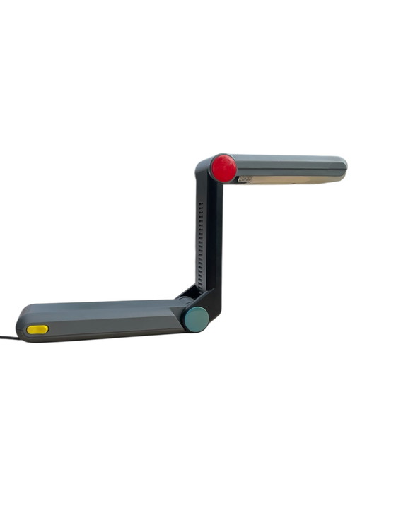 Image 1 of Philips Z-Lamp FGG200 Memphis anni '80 per tavolo o parete pop art HongKong vintage