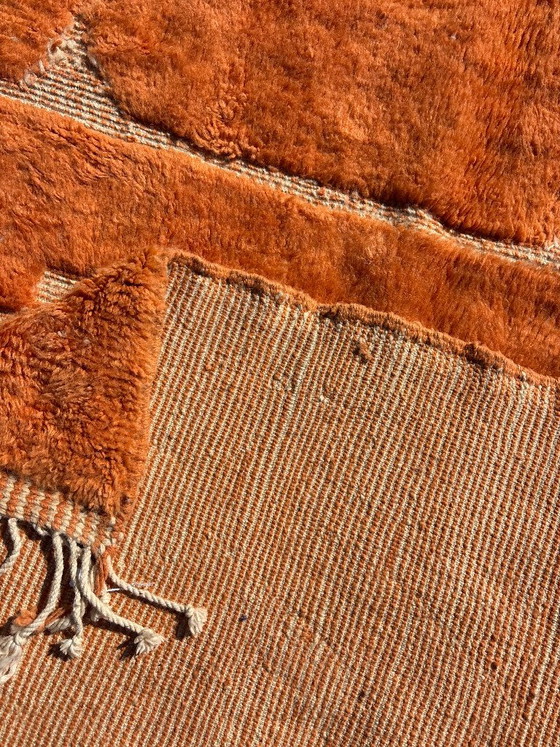 Orange Moroccan Rug 200x300 cm, Authentic Moroccan Rug, Berber Carpet – Rugs & carpets, Wool (photo 11 of 12)
