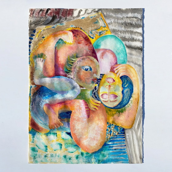 Image 1 of Surrealistische und erotische Komposition von N.Boéri Véfour. Frankreich 2000er Jahre