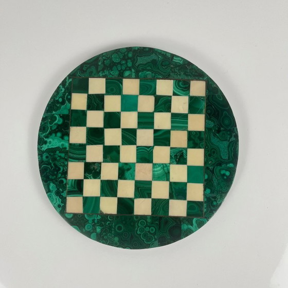 Image 1 of Decorative chess set in malachite, 1950–1970