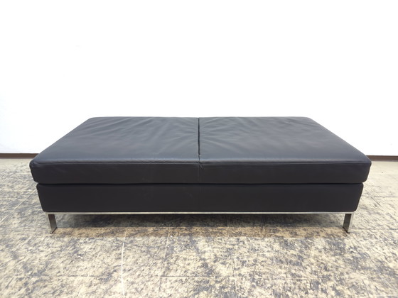 Image 1 of Tabouret en cuir Walter Knoll Foster, tabouret design, banc en cuir, qualité supérieure