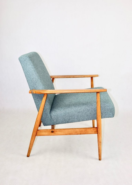 Image 1 of Poltrona vintage Blue Fox, anni '70