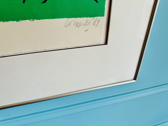 Image 1 of Vintage Corneille Zeefdruk Zodiac signs Multicolor