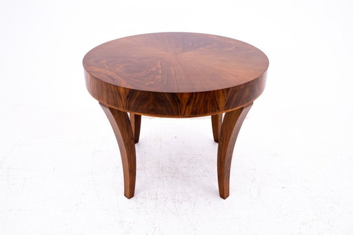 Art-Déco-Tisch, Polen, ca. 1950.