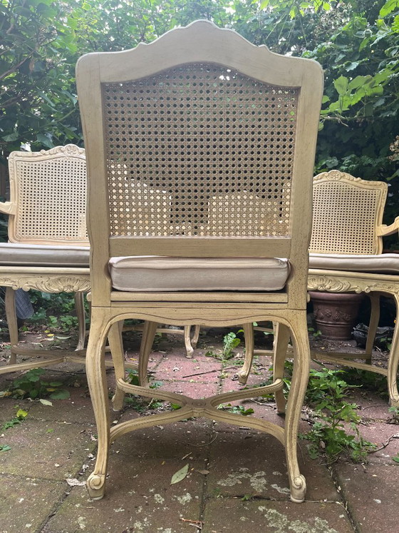 Image 1 of 5 eleganti sedie italiane classiche bianche/crema