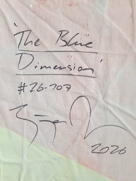 Image 1 of Jürgen Angeler - The Blue Dimension - 200 x 140 cm