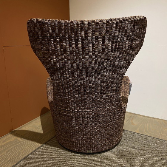 Image 1 of B&B Italia Papillio Grande armchair with ottoman