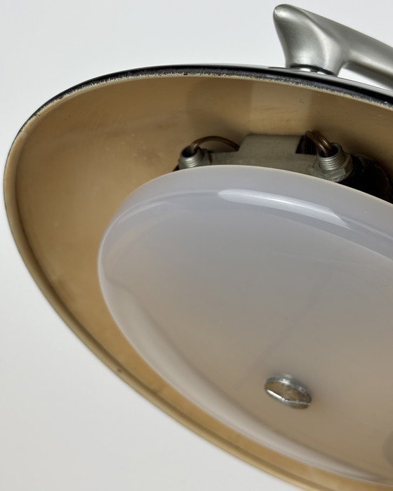 Image 1 of Brutalist Fase Boomerang 64 Table Lamp by Luis Pérez de la Oliva 1960s-1970s Desktop Lamp, Mid-Century, Space Age, Industrial De