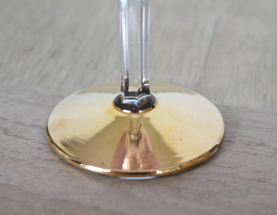 Image 1 of Set di 5 calici da champagne italiani, vintage anni '60