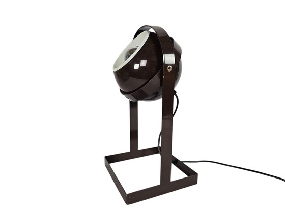 Image 1 of Space Age - 'Eyeball' Tafelspot - Metaal - 3e Kwart 20e Eeuw