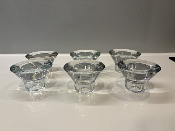 Image 1 of IKEA vintage 6x ceralinelichthouders kandelaar Hagberg