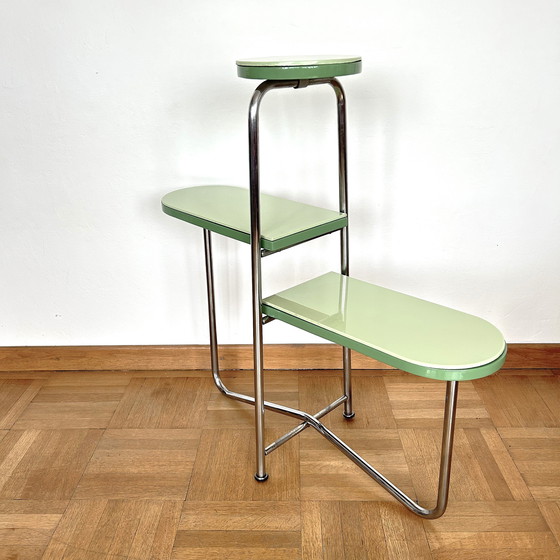 Image 1 of Functionalist Plant Stand by Vichr & Spol., Marked
