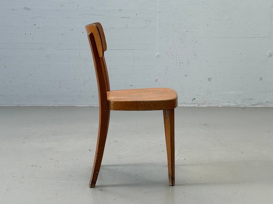 Sedia in Legno Vintage Svizzera – A. Brandenberg, Uster – Mid-Century – Sedie da camera (photo 6 of 13)