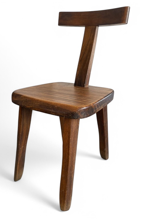 Olavi Hanninen Beistellstuhl, Finnisches Design, 1960er Jahre