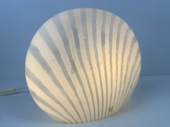 Image 1 of Peill & Putzler zebra shell tafellamp