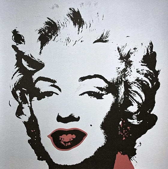 D'après Andy Warhol, Marilyn Monroe, années 1980, lithographie – Lithographies et sérigraphies, Paper (photo 2 of 7)