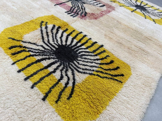 Tappeto Beni Ourain su misura 3/2 m - Tappeto in lana marocchina – Tappeti, Wool, Chrome, Modern (photo 5 of 9)