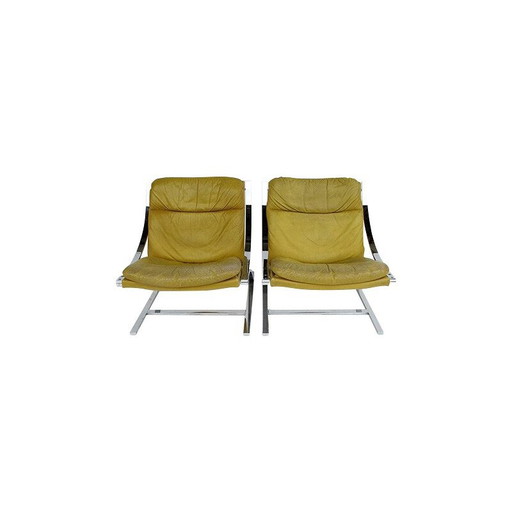 Paar Vintage-Sessel von Zeta von Paul Tuttle für Stâssle Internatinal, 1970