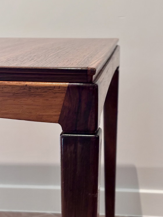 Vintage Deense mid-century bijzet-/salontafel – palissander – Wood (photo 4 of 9)