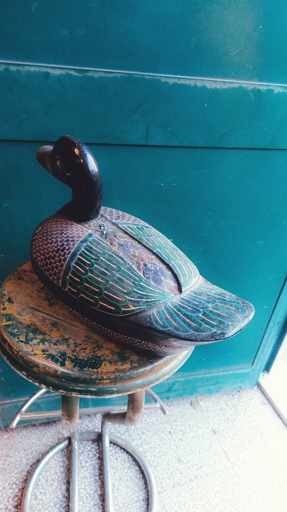 Image 1 of Carved duck
