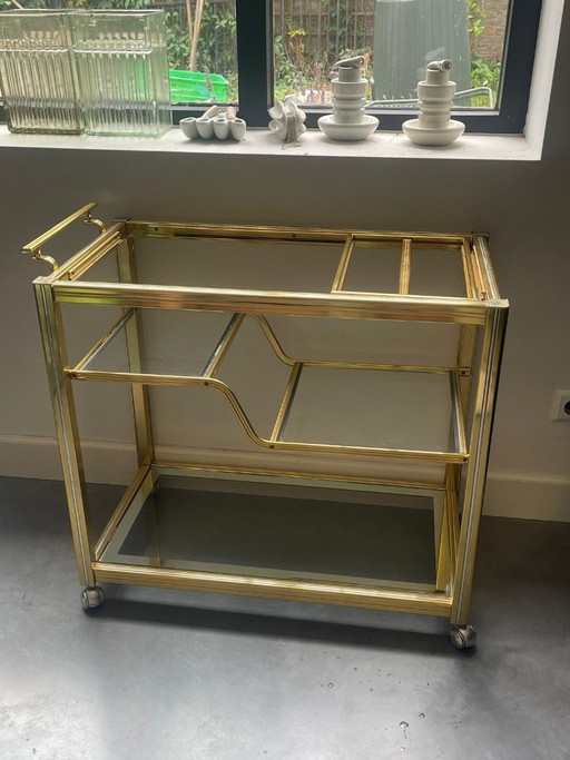 Elegante carrito de servicio para bar - Pierre Vandel