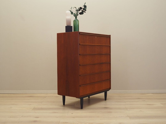 Image 1 of Cassettiera in teak, design danese, anni '70, prodotto in Danimarca