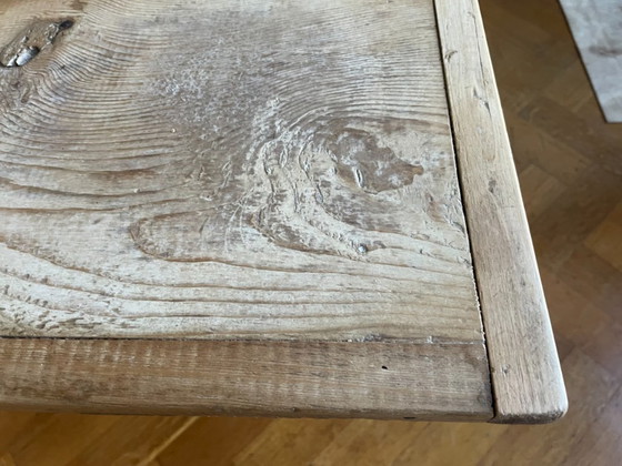 Image 1 of Eettafel Leeftafel Schragentafel Frans 245 cm.