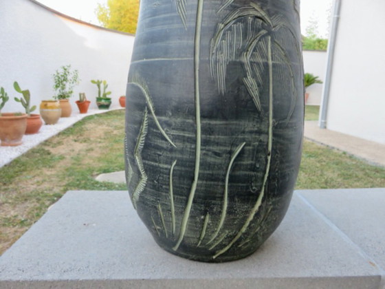 Image 1 of Important ceramic vase by Francisco Figueras, Catalonia, Spain