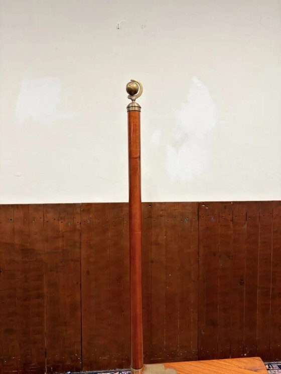Escalier de bibliothèque anglais original Globe Wernicke, Tabourets, Chesterfield (photo 4 sur 9)