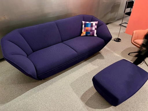 Modèle Pode : Colla Canapé 3 places + pouf