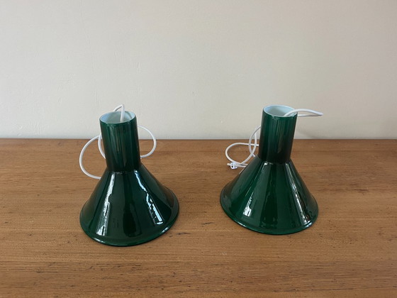 Image 1 of Set vintage di 2 pendel Holmegaard P&T - Michael Bang - Fatto a mano