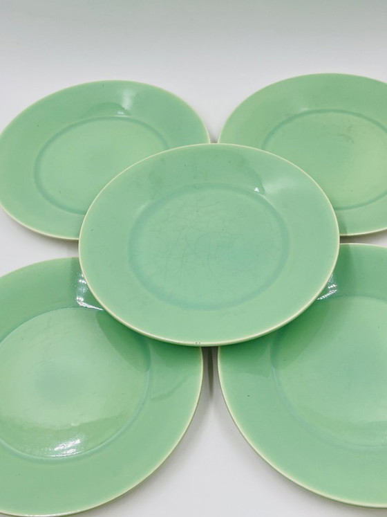 Set di 7 piatti da dessert Boch Frères – Stoviglie, Ceramic (photo 9 of 10)