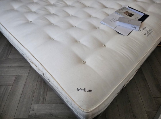Image 1 of Vispring Lana Boxspring 180x210 - Suede - Limited Edition