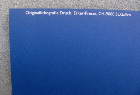 Eugene IONESCO, serigrafia originale in grande manifesto – Litografie e stampe, Carta (photo 3 of 5)
