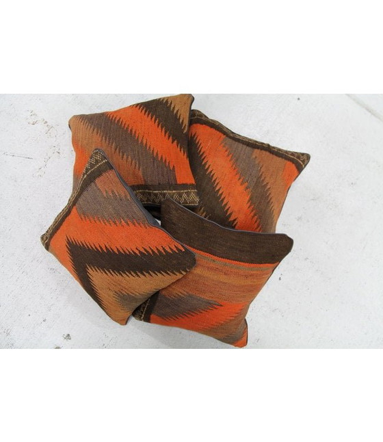 Image 1 of 4x kelim kussens 40x40 cm avec vulling