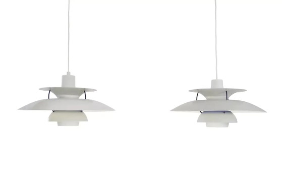 Poul Henningsen PH5 pendant lamps for Louis Poulsen – Metal, Mid Century Modern (photo 5 of 5)