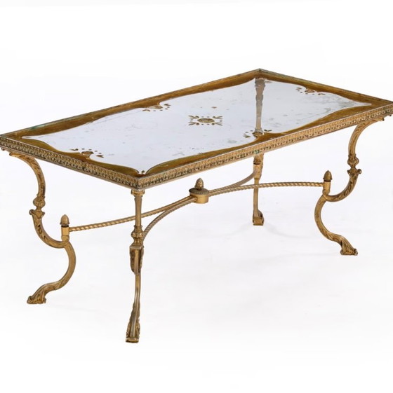 Image 1 of Maison Jansen attributed coffee table 1950’s
