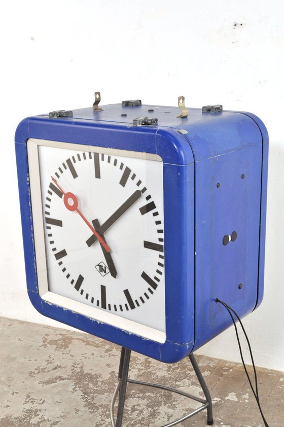 Image 1 of Double-sided NS station clock XL