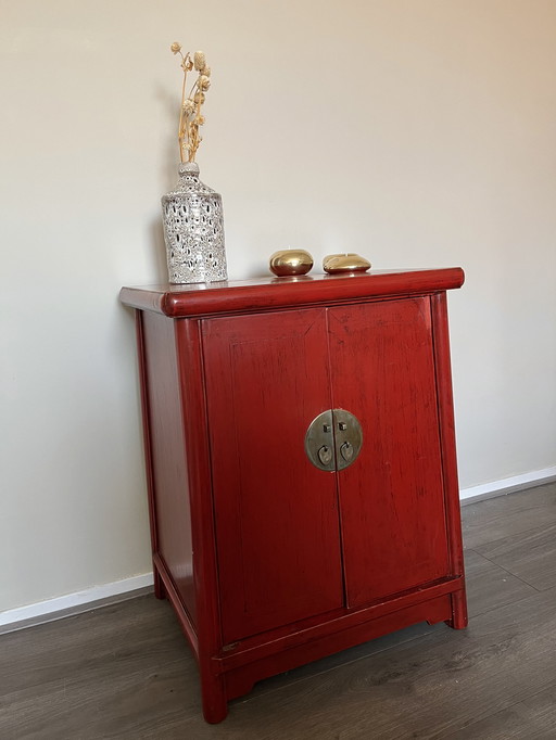 Mobile da sposa cinese rosso vintage