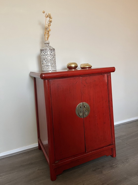 Image 1 of Mobile da sposa cinese rosso vintage