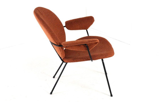 Image 1 of Fauteuil vintage Kembo recouvert de tissu 'Lith'