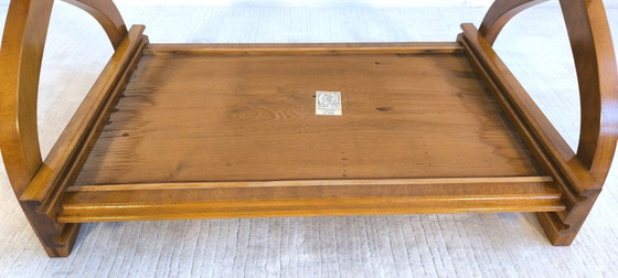 ✨ Bellissima coppia di tavoli vintage in teak – Carrello bar & tavolino – Benoit-Guyot Lyon ✨ – Benoit Guyot (photo 15 of 20)